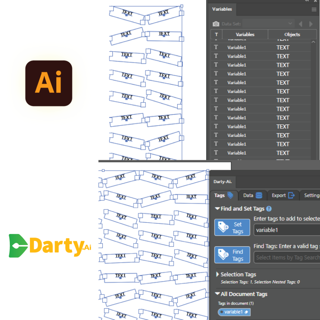 Darty-Ai: A Modern Alternative to Illustrator’s Native Variables