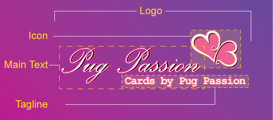 Pug logo main graphic